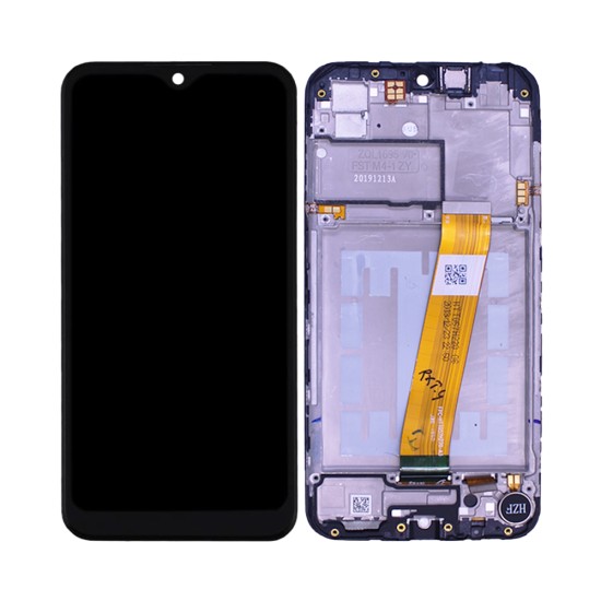 Touch+Display+Frame Samsung Galaxy A01 2020/A015 (Small Connector) Service Pack Black Touch+Display+Frame Samsung Galaxy A01 2020/A015 (Small Connector) Service Pack Black